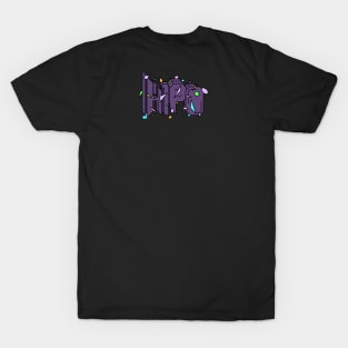 H1P0 new logo confetti design T-Shirt